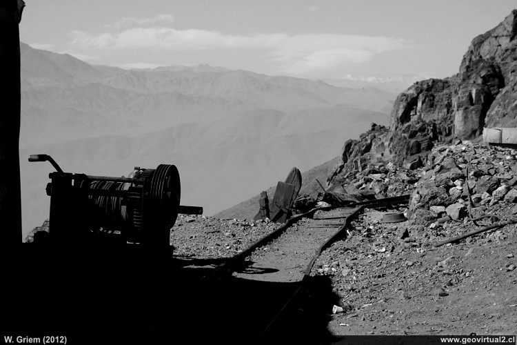 Mina en el desierto de Atacama, Chile