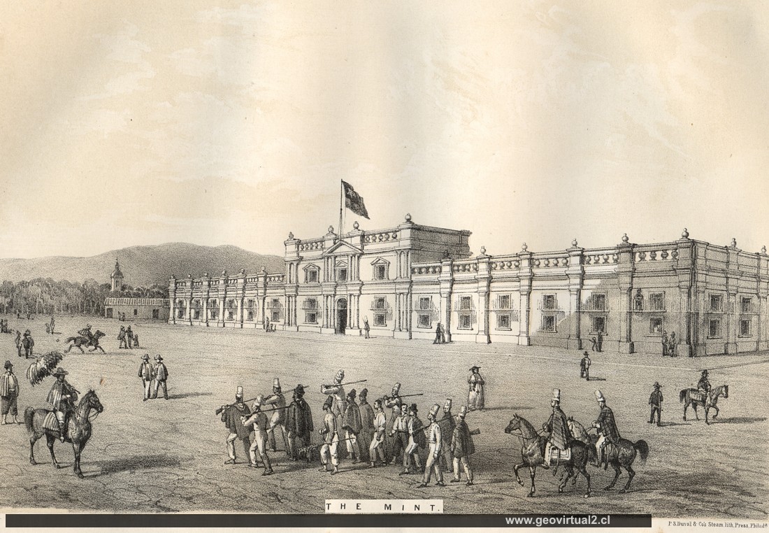 La Moneda de Gilliss 1852