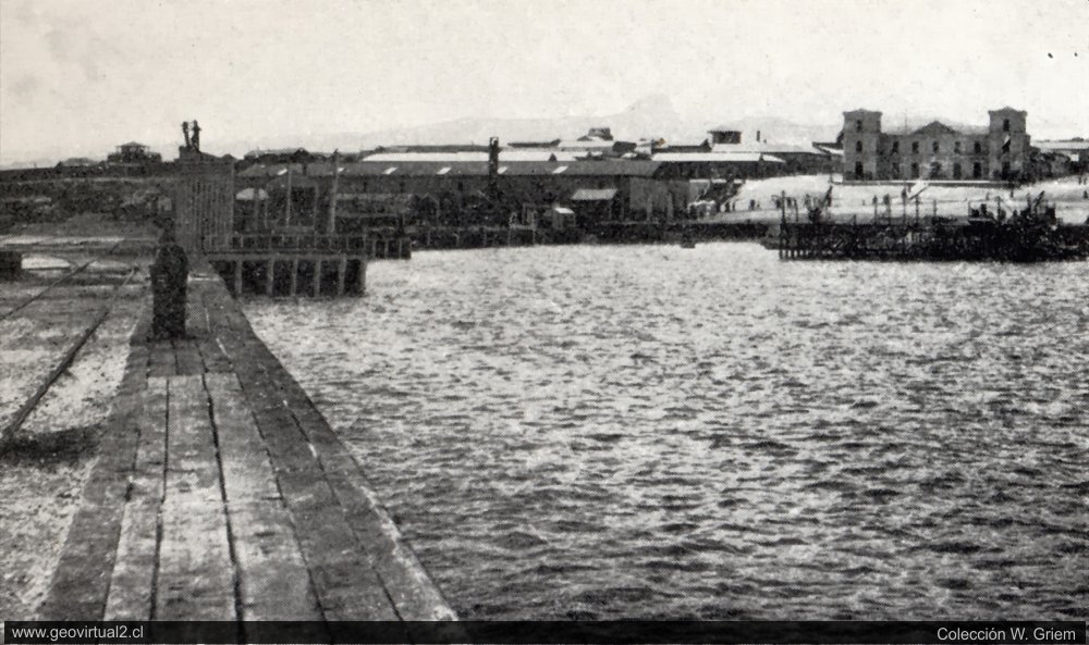 Puerto de Caldera en 1909 de Martin