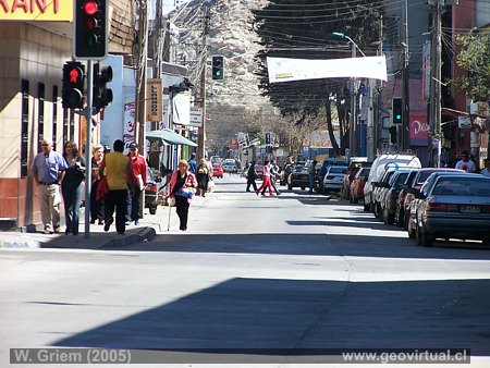 Calle Los Carreras en Copiapó / Chile