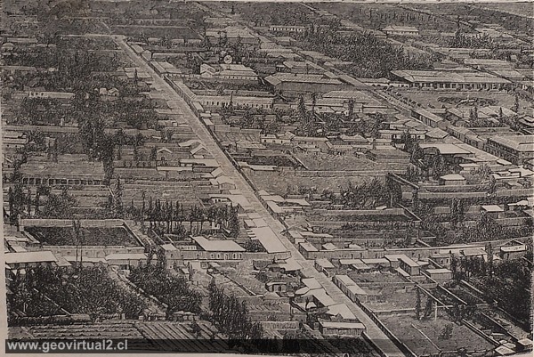 R. Tornero: Vista general a Copiapo 1872