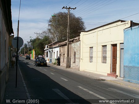 Casas antiguas en calle Rodriguez - Copiapó / Chile