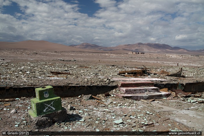 Oficina Alemania en pleno desierto de Atacama, Chile