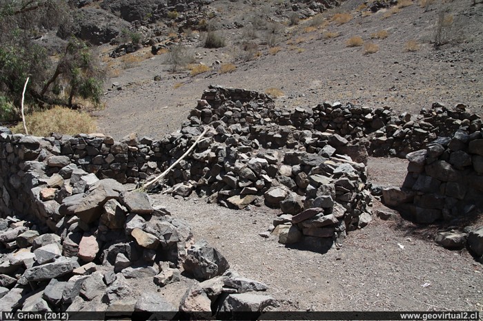 Ruinas en la Quebrada Fraguita, Región de Atacama - Chile