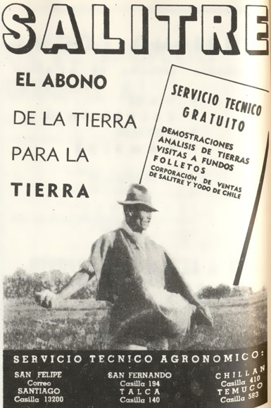 Afiche Salitre de 1954