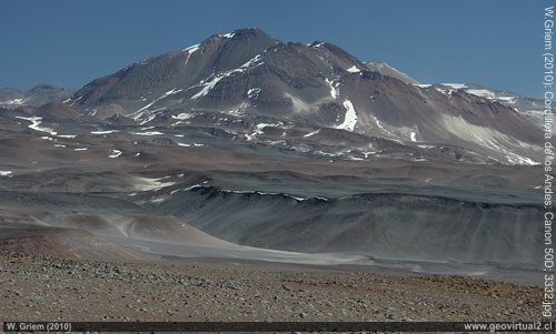 The Andes and the Atacama desert, Chile