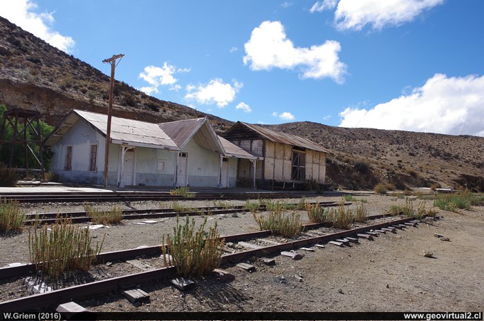 Estación Almirante Latorre en el Norte de Chile