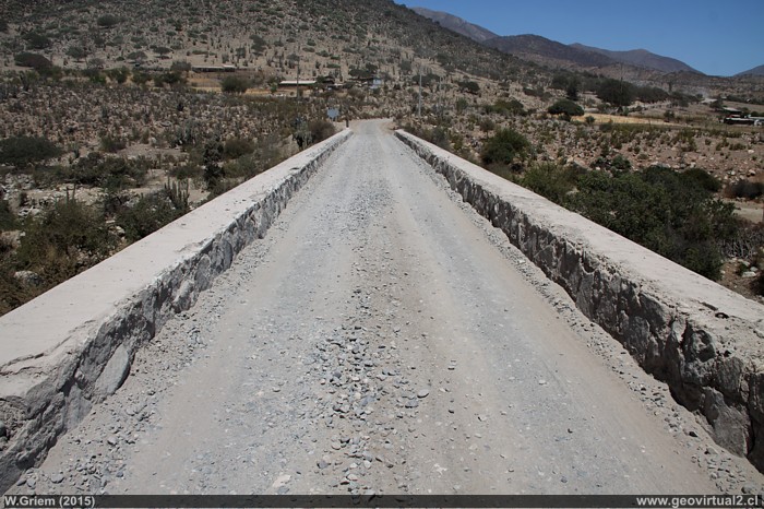 Puente ferrocarril de Calmahuida, longitudinal Norte de Chile