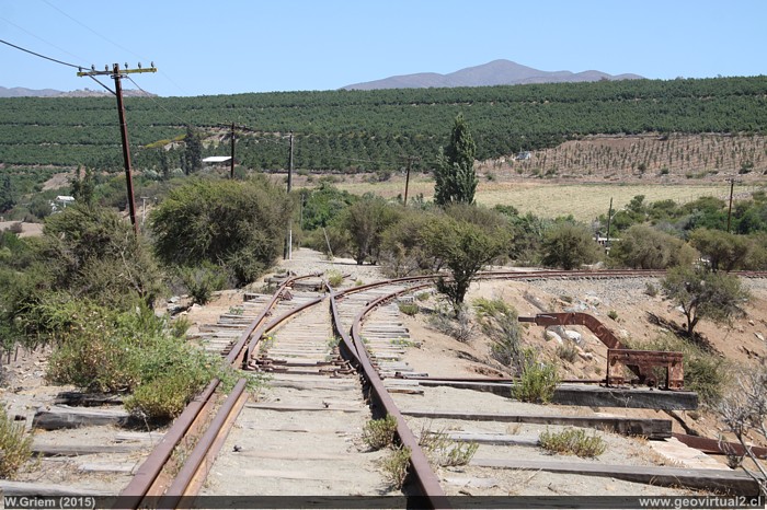 Empalme de la línea férrea a Salamanca o ex línea longitudinal interior (Chile)