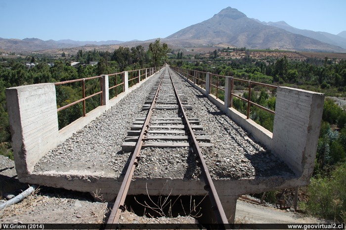 Puente ferroviario de Huana, Región de Coquimbo, Chile