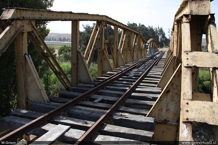 Puente ferroviario de Longotoma, línea longitudinal del norte de Chile