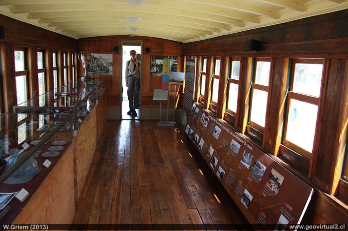 Museo ferroviario en Ovalle, Chile