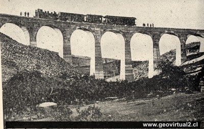 Puente Cogoti en 1943
