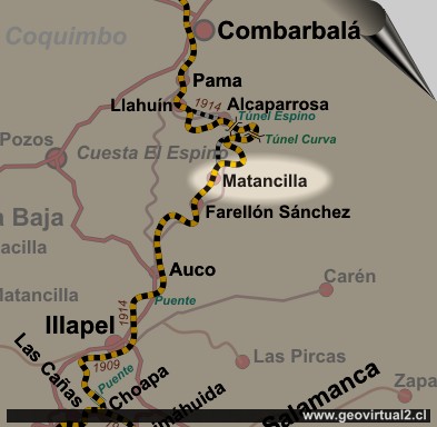 Carta de Matancilla, Región de Coquimbo