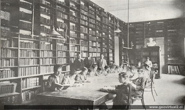 Biblioteca del liceo de Hombres de Copiapo