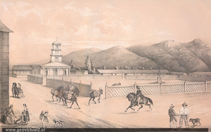 R. A. Philippi: Die Plaza 
		von Copiapó in den Jahren 1853/54