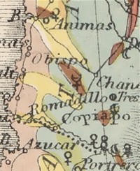Geologische Karte von Forbes y Simonin