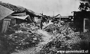 Erdbeben in Vallenar 1922