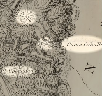 Carta de Gilliss, 1855 - Región de Atacama - Chile