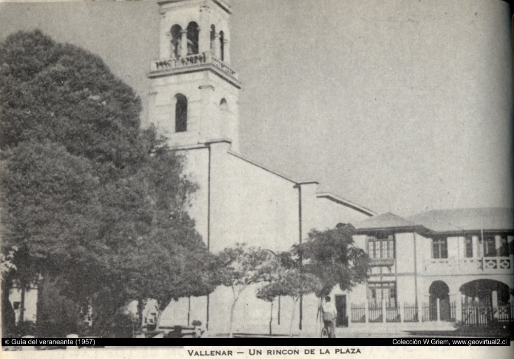 Iglesia de Vallenar en 1957