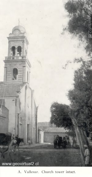 Willis, 1922: Iglesia de Vallenar, Chile