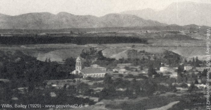 Vista a Vallenar alrededor de 1929