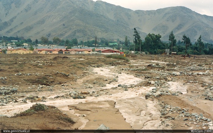 Erosión fluvial en el desierto de Atacama (1999) 
