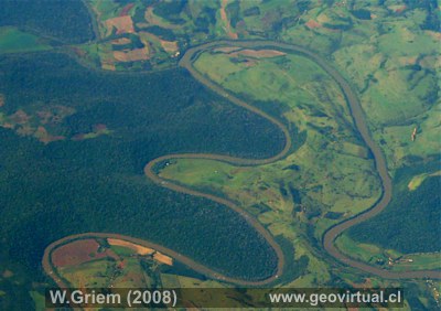 sistemas fluviales: Meandros en Argentina / Brasil