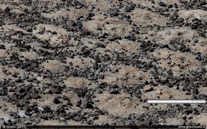 Poligonos de permafrost en detalle - Atacama