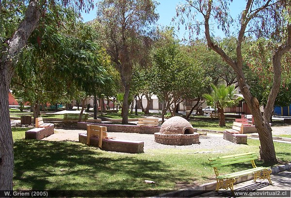 Plaza of Alto de Carmen, Atacama Region