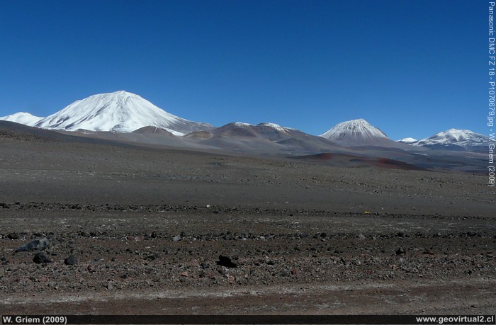 La Cordillera de los Andes en la Region de Atacama, Chile