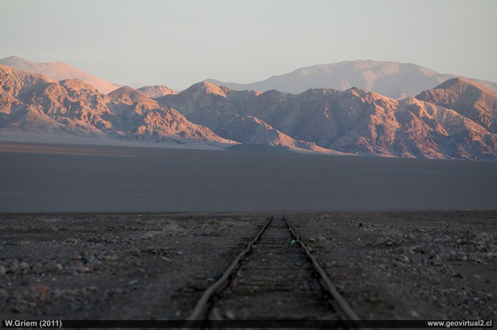 Llano de Varas en el desierto de Atacama, Chile