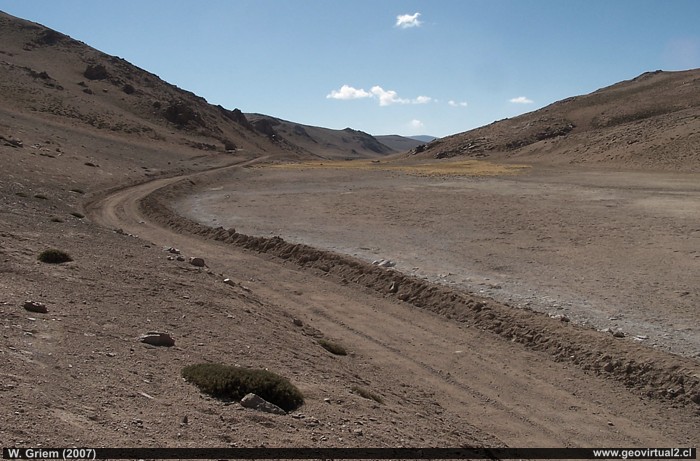 Quebrada Salitral, Cordillera de Domeyko, Región de Atacama, Chile