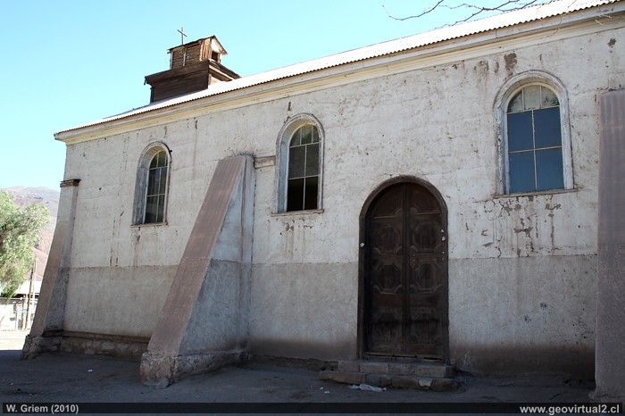 Die Kirche von San Antonio in der chilenischen Atacama Region
