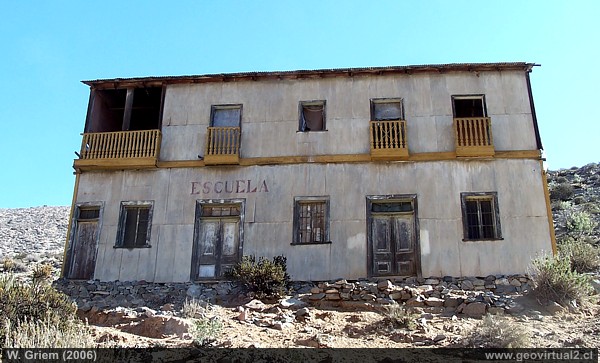 Atacama: Die ehemalige Schule von Quebradita, Atacama Region, Chile