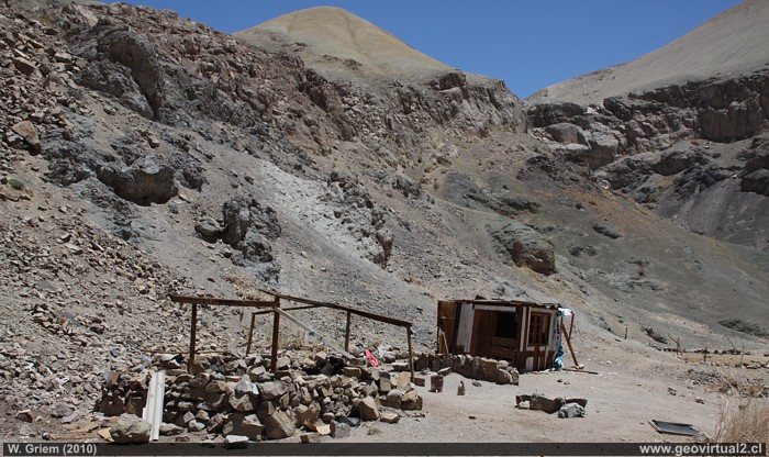 Campamento arriero cerca de Barrancas Blancas - Quebrada San Miguel; Atacama - Chile