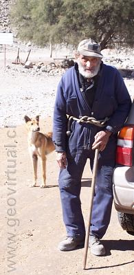 Bewohner vom Dorf El Donkey - Atacama, Chile