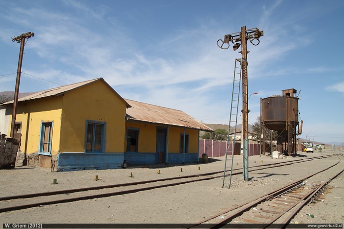 Estación ffcc de El Salado, Región Atacama - Chile