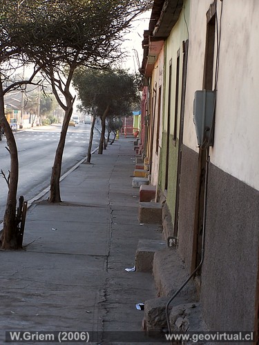 Photo:Typical street in Tierra Amarilla; Atacama Region - Chile Atacama, Chile