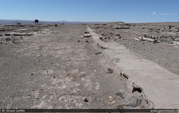 Atacama-Wüste: Die Ruinen von Altamira.
