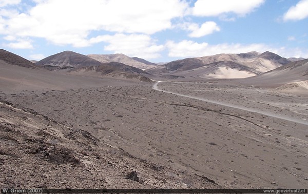 Quebrada Animas en la Región de Atacama - Chile