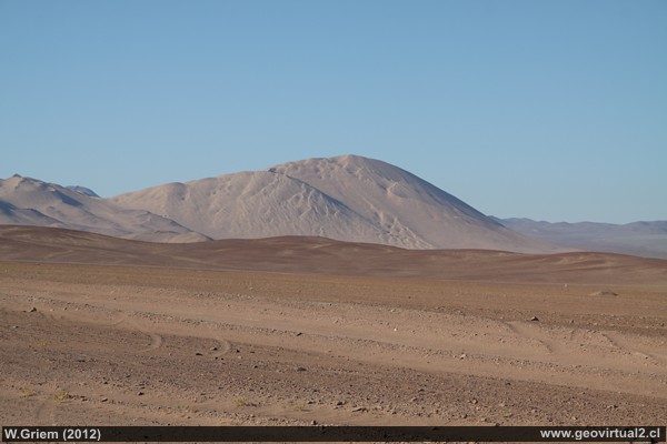 Cerro Medanoso en la Región de Atacama, Chile