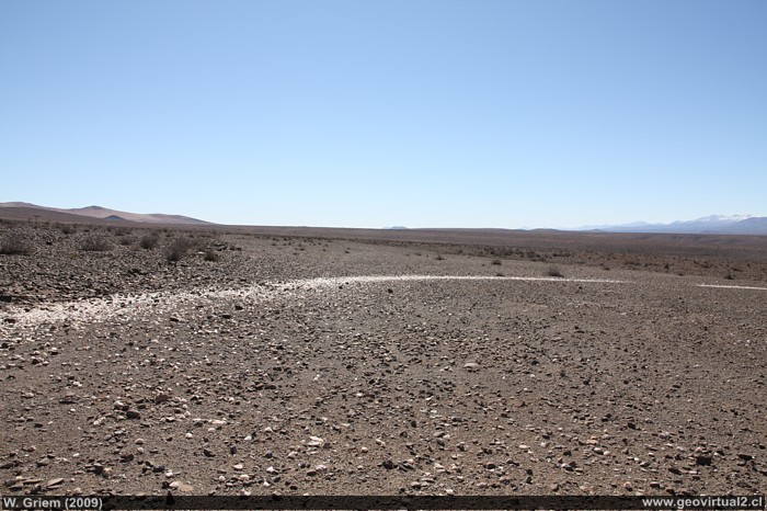 Aerodromo Chañar, pista de aterrizaje - Desierto de Atacama, Chile