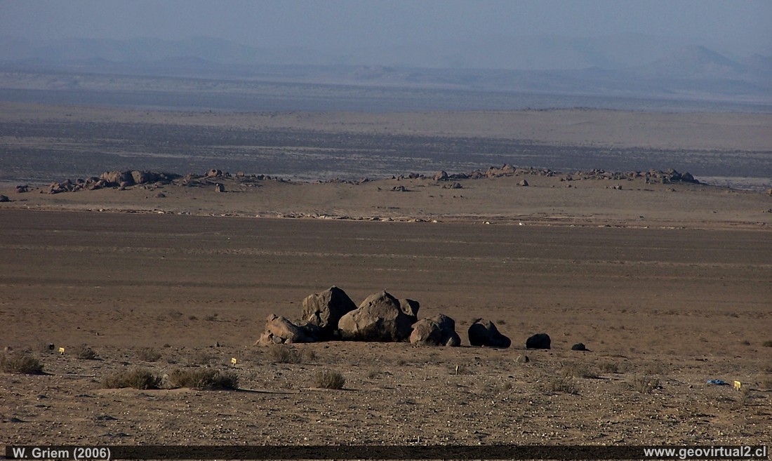 Desierto de Atacama - llanura de la costa