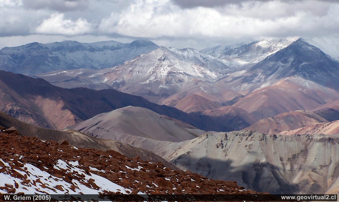 Der Jotabeche Berg vom Cachito Pass aus gesehen