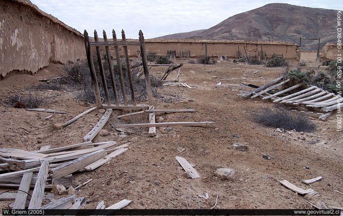 Friedhof von Chañarcillo in der chilenischen Atacama Region