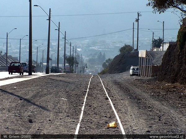 Ferrocarriles en Atacama - circunvalacion de Copiapo, Chile