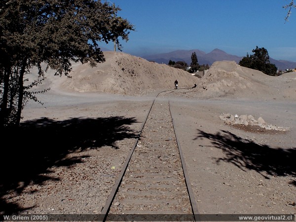 Atacama - linea ffcc Circunvalacion de Copiapo, Chile