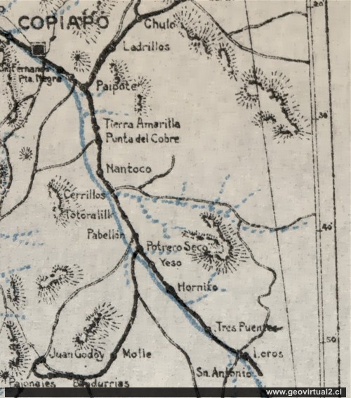 Carta de Marin 1914: Los Loros a Copiapo