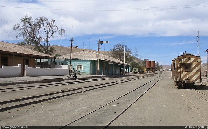 Estacion ferrocarril de Diego de Almagro, Region de Atacama - Chile 
